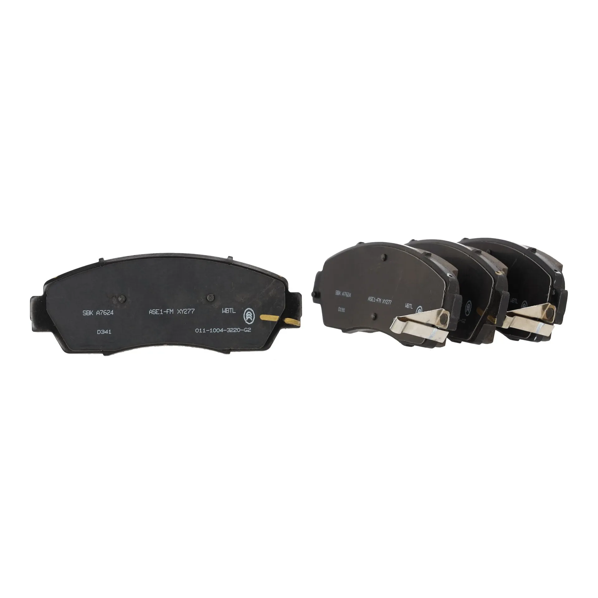 front Brake Pads Complete Set CHERY JAECOO 7 OEM - OE 204002140AA - thumbnail 4