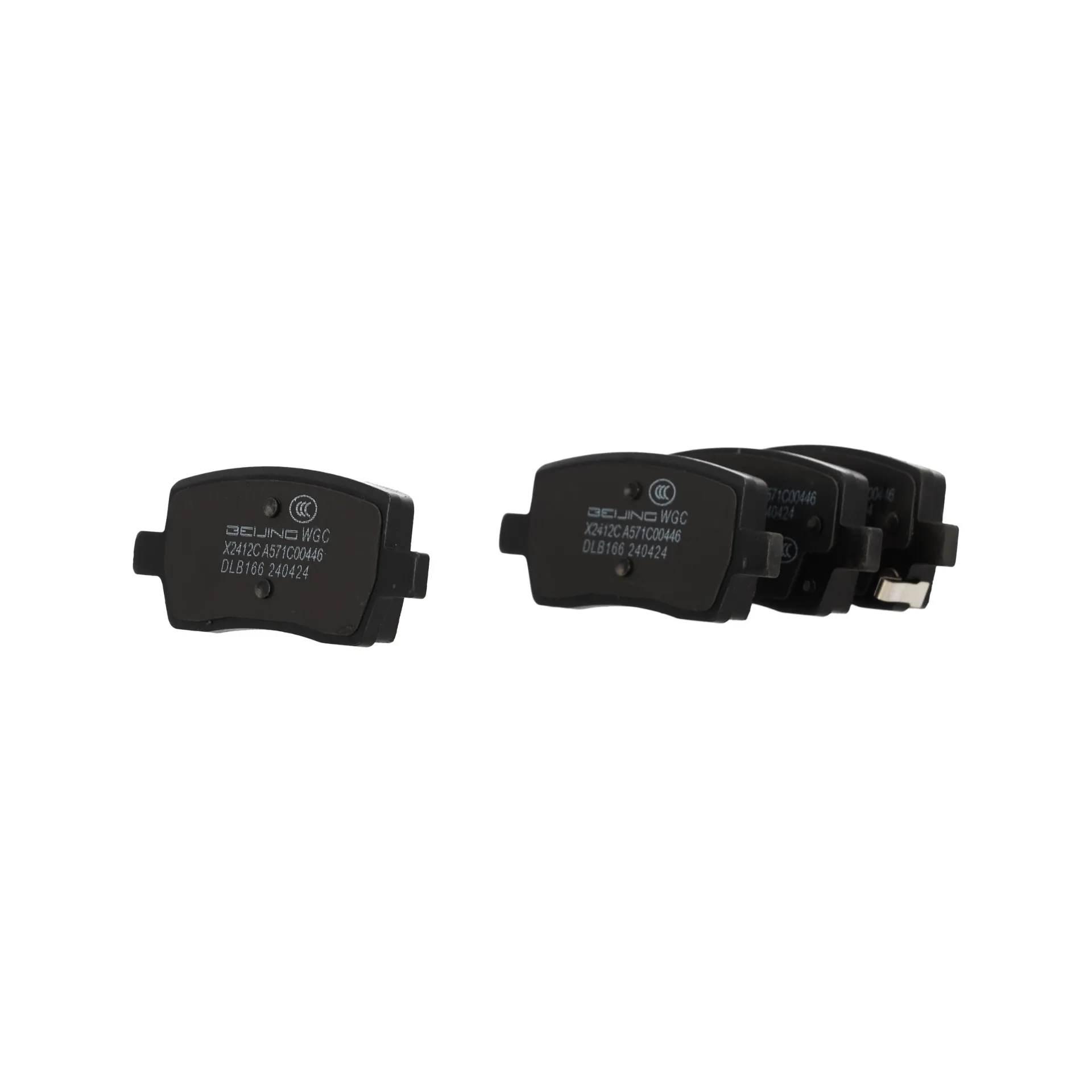 Bremsbeläge hinten BAIC X55 OE ASH001541 - Miniaturansicht 6