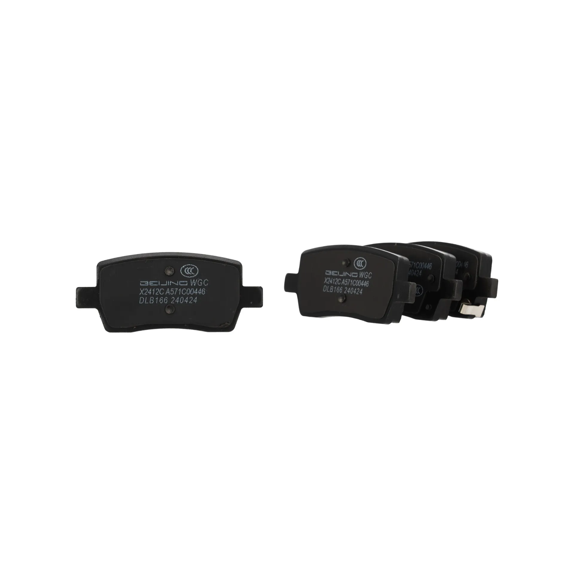 Bremsbeläge hinten BAIC X55 OE ASH001541 - Miniaturansicht 7