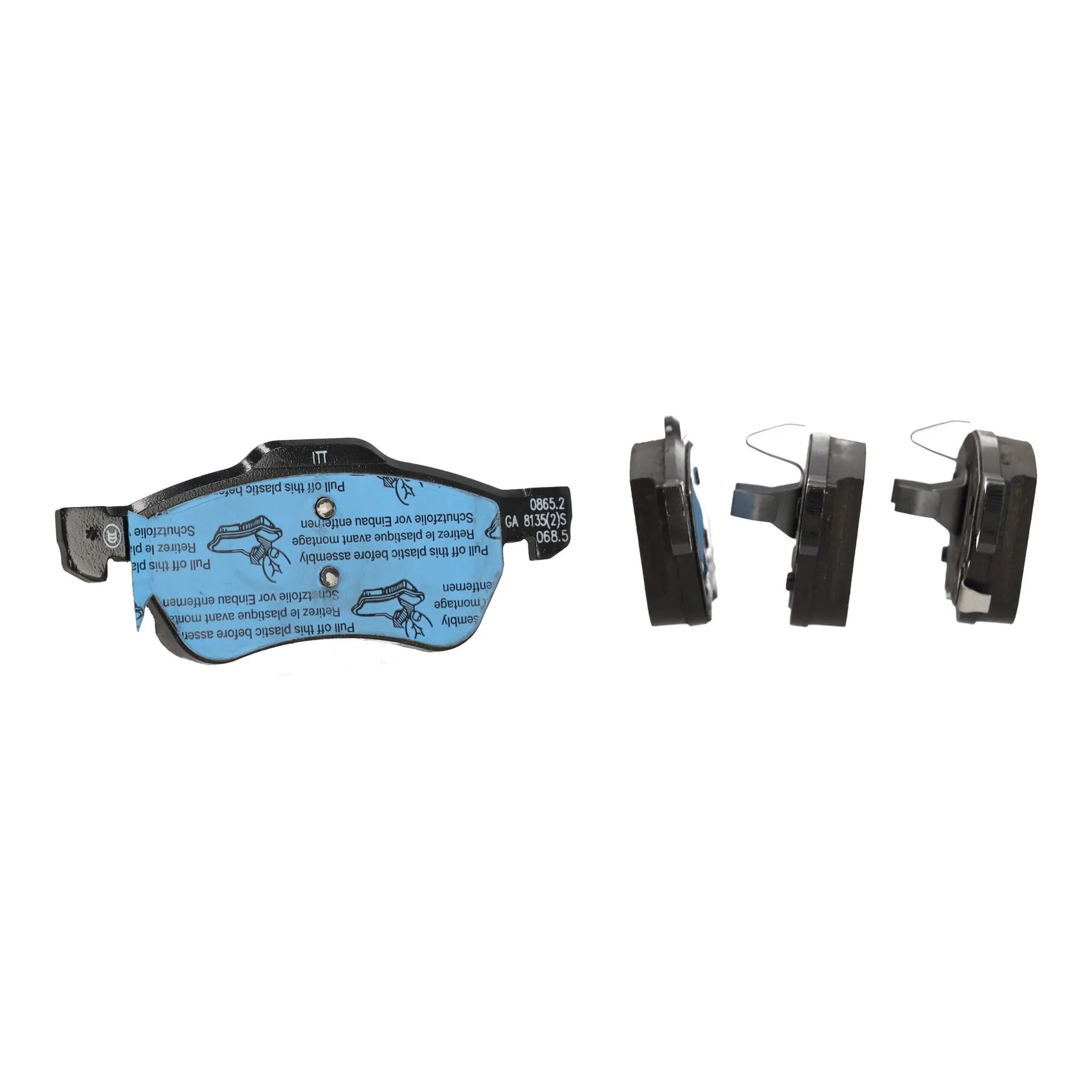 Front Brake Pads MG ZS 1.5L OE 10343249 - thumbnail 2