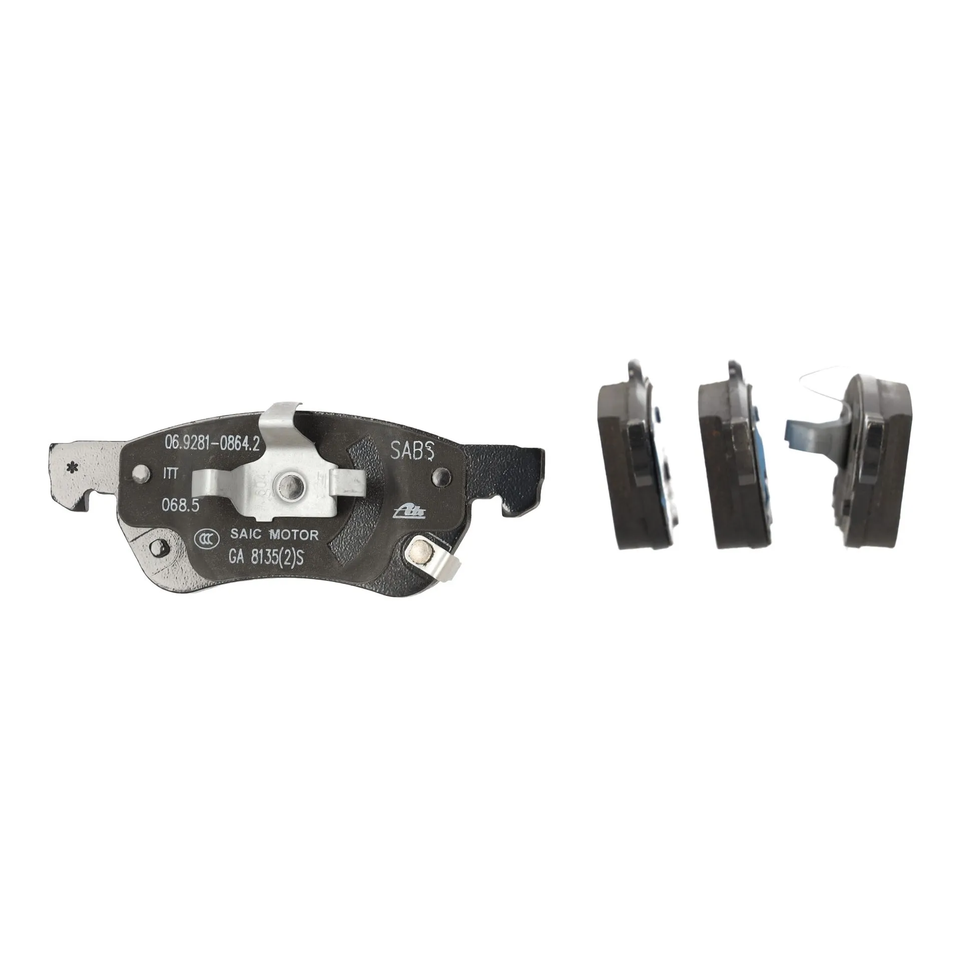 Front Brake Pads MG ZS 1.5L OE 10343249 - thumbnail 4