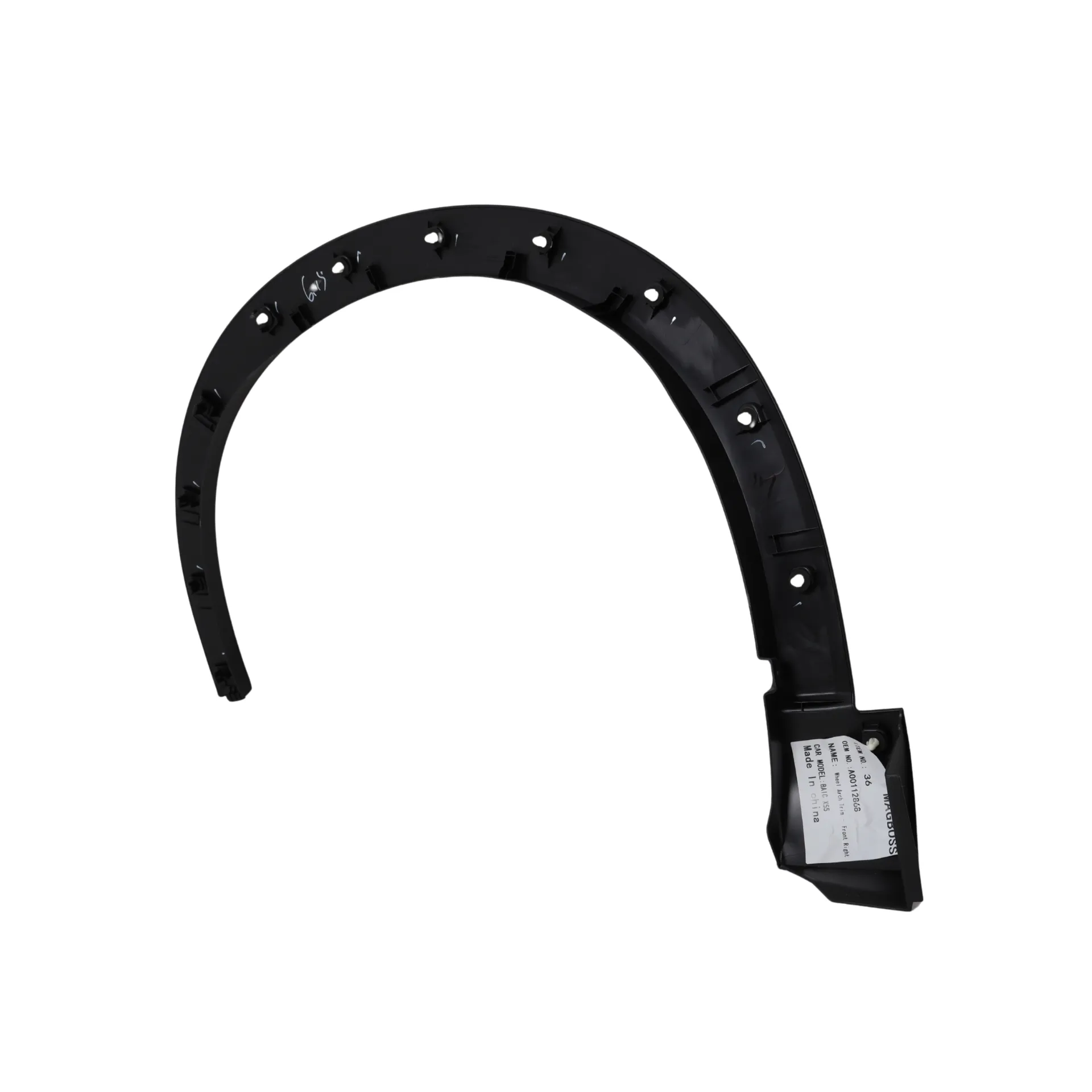 Listwa przedniego prawego nadkola BAIC X55 OE A00112868 - miniaturka 2